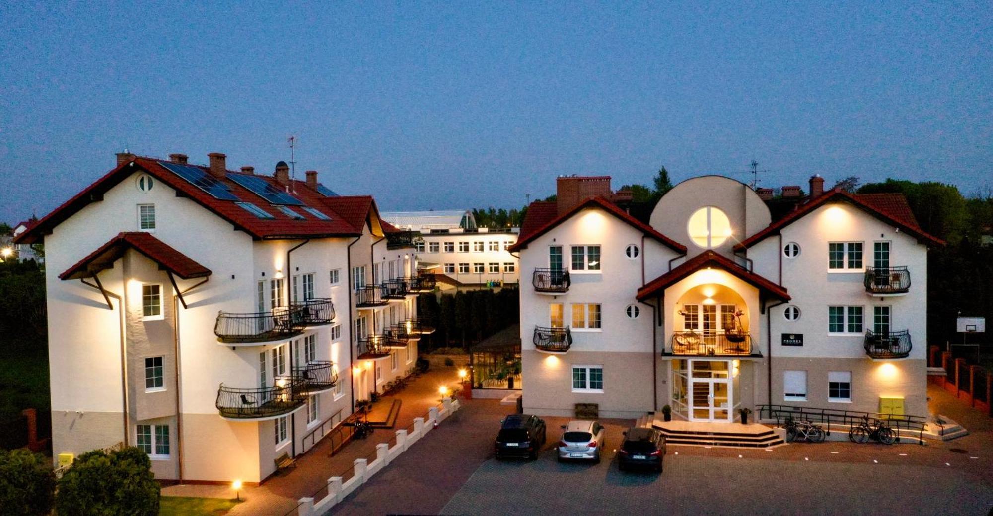 Bed and Breakfast Promes Mielno Großmöllen Exterior foto