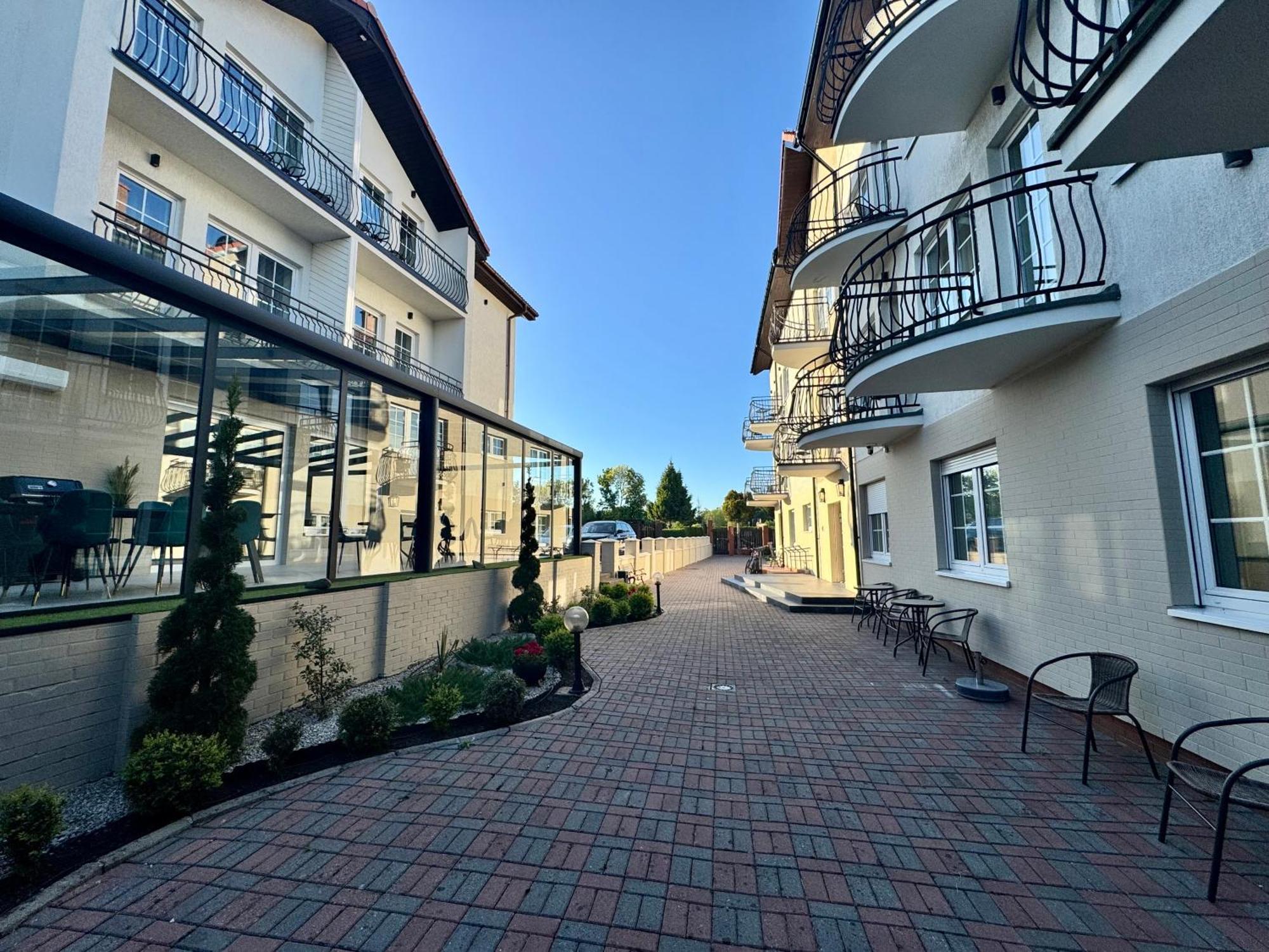 Bed and Breakfast Promes Mielno Großmöllen Exterior foto